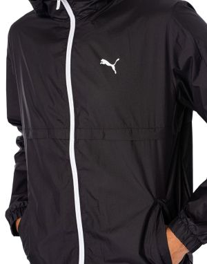 PUMA Ess Solid Windbreaker Jacket Black