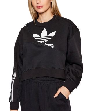 ADIDAS Originals Split Trefoil Sweatshirt Black