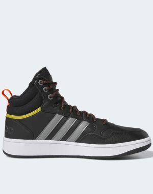 ADIDAS Hoops 3.0 Mid Winter Shoes Black