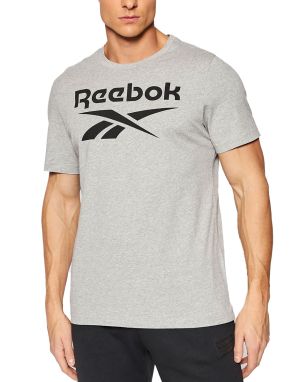 REEBOK Identity Big Logo Tee Grey