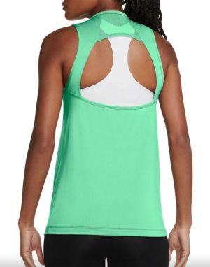 NIKE Essentials Open Back Tank Green