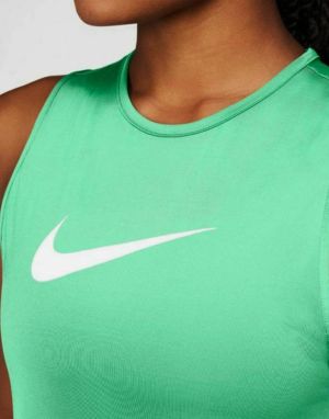 NIKE Essentials Open Back Tank Green